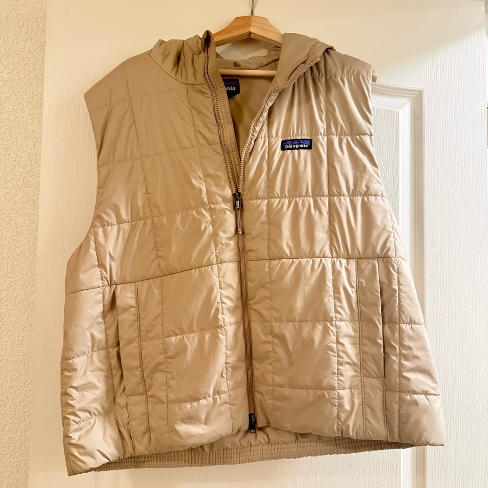 W’s XL Light Gust Hooded Vest- Patagonia